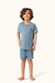 Pijama Lua Azul Masculino Infanto-Juvenil - comprar online