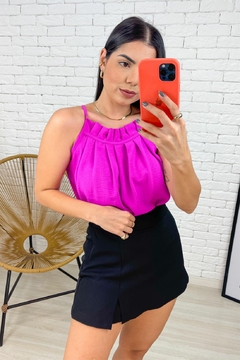 BLUSA PREGAS DECOTE ALÇA - comprar online