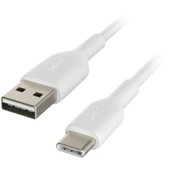 Cable Belkin USB-A a USB-C compatible con iPhone 15 y CarPlay - 1 metro