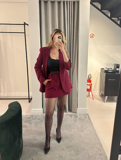 Shorts saia Patricia - Vinho