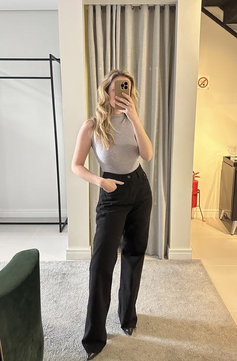 Regata Taís - Cinza