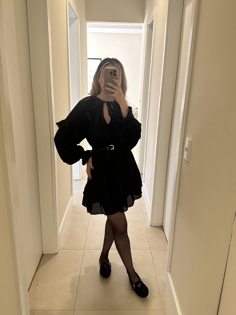 Vestido Serena - Preto - comprar online