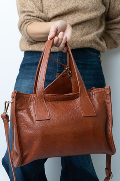Cartera Joaquina - cuero vacuno curtido vegetal - tienda online