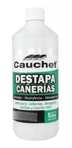 Destapacañerias Cauchet 1 lt - comprar online