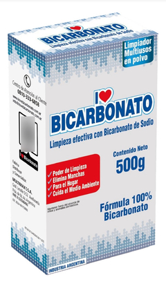 Bicarbonato de sodio 500g - comprar online