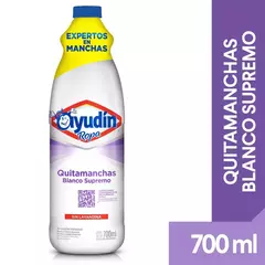 Quitamanchas Ayudin blanco supremo botella 700ml - comprar online