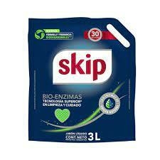Jabon liquido de ropa Skip 3lts doypack - comprar online