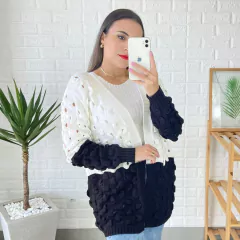 Casaco Tricot Pipoca - loja online