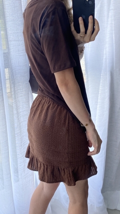 Camiseta over size 100% algodão - Mona Flor