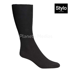 Stylo - Pack x 3 - Media de Hilo de Algodon Art. 4011 - Planeta Medias