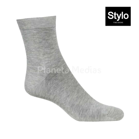 Stylo - Media Corta de Hilo de Algodon - Art. 6248