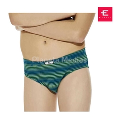 Eyelit - Pack x 3 - Slip Niño Rayado c/toalla - Art. 354