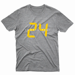 Remera Unisex Manga Corta 24 HORAS 01 en internet