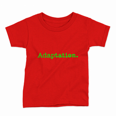 Remera Infantil Manga Corta ADAPTATION 01 - Wildshirts