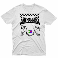 Remera Unisex Manga Corta BAD MANNERS 01 en internet