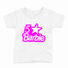 Remera Infantil Manga Corta BARBIE 01