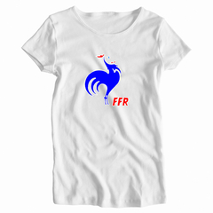 Remera Mujer Manga Corta FFR federacion rugby francia 02 - comprar online
