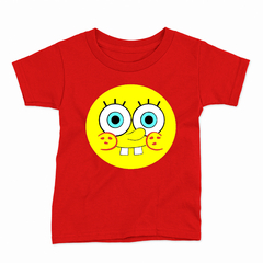 Remera Infantil Manga Corta BOB ESPONJA 01 - Wildshirts