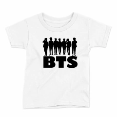 Remera Infantil Manga Corta BTS 07 - Wildshirts