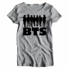 Remera Mujer Manga Corta BTS 07