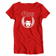Remera Mujer Manga Corta DAVID BOWIE 04 en internet