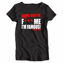 Remera Mujer Manga Corta DAVID GUETTA 01