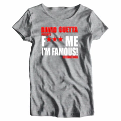 Remera Mujer Manga Corta DAVID GUETTA 01 en internet