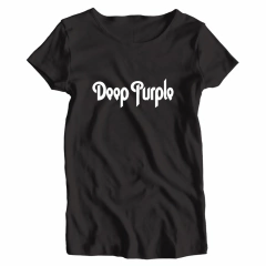 Remera Mujer Manga Corta DEEP PURPLE 01