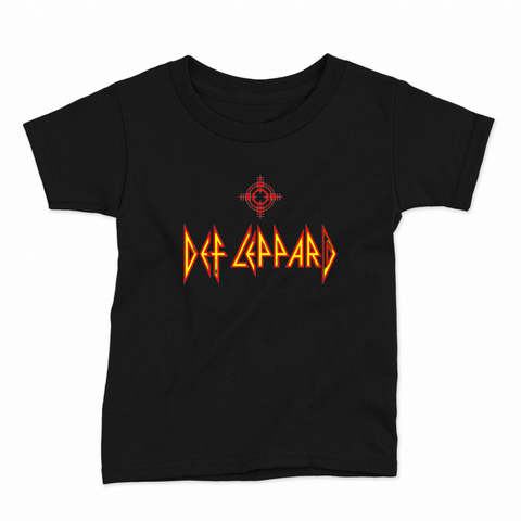 Remera Infantil Manga Corta DEF LEPPARD 01