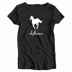 Remera Mujer Manga Corta DEFTONES 02 en internet