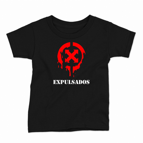 Remera Infantil Manga Corta EXPULSADOS 01