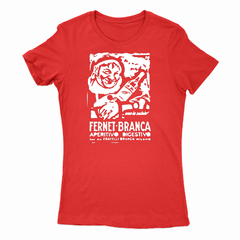 Remera Mujer Manga Corta FERNET BRANCA 08 - Wildshirts