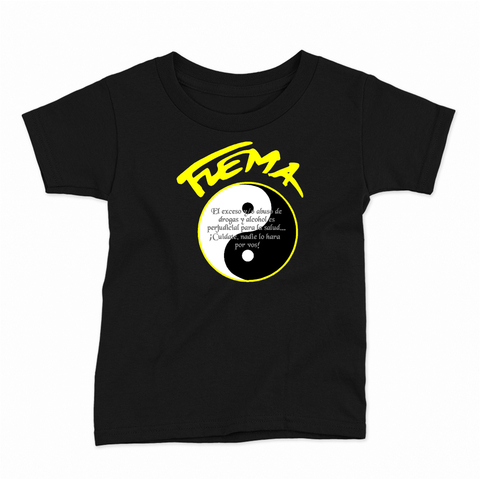Remera Infantil Manga Corta FLEMA 02