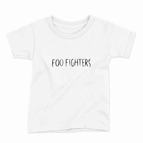 Remera Infantil Manga Corta FOO FIGHTERS 01