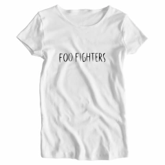 Remera Mujer Manga Corta FOO FIGHTERS 01