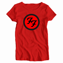 Remera Mujer Manga Corta FOO FIGHTERS 03 en internet