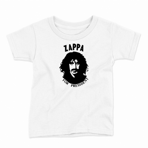 Remera Infantil Manga Corta FRANK ZAPPA 01