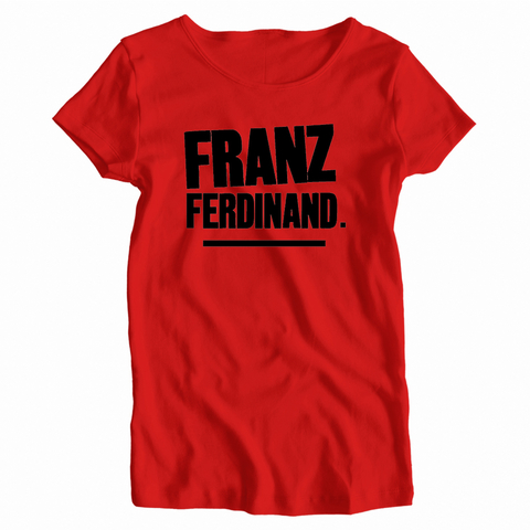 Remera Mujer Manga Corta FRANZ FERDINAND 01