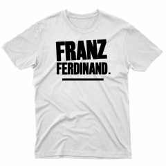 Remera Unisex Manga Corta FRANZ FERDINAND 01 en internet