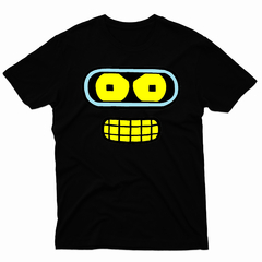 Remera Unisex Manga Corta FUTURAMA BENDER 02 - Wildshirts