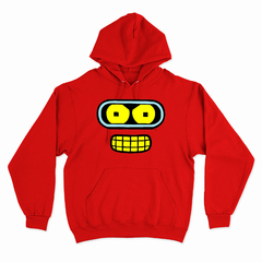 Buzo Canguro Unisex FUTURAMA BENDER 02 - Wildshirts