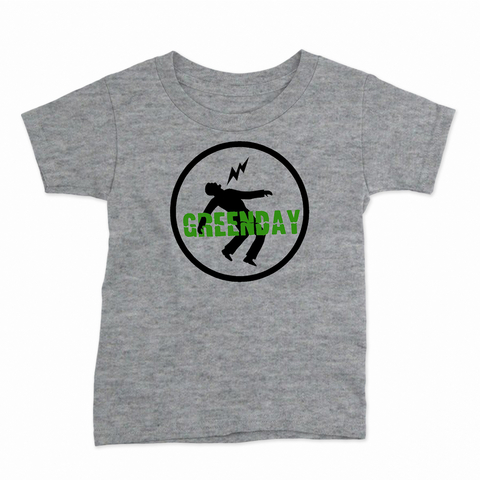 Remera Infantil Manga Corta GREEN DAY 04