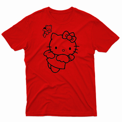 Remera Unisex Manga Corta HELLO KITTY 02 en internet