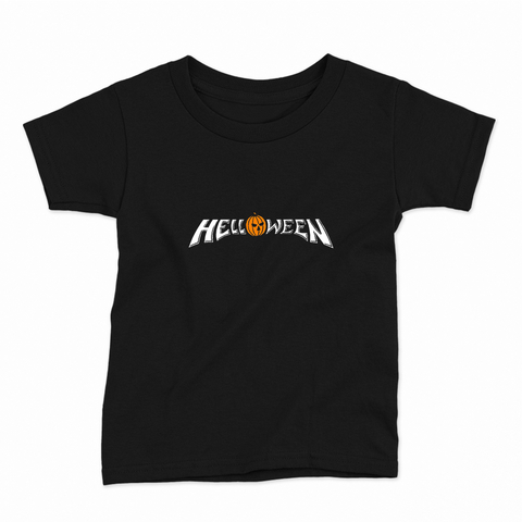 Remera Infantil Manga Corta HELLOWEEN 01