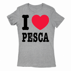 Remera Mujer Manga Corta I LOVE PESCA 01 - comprar online