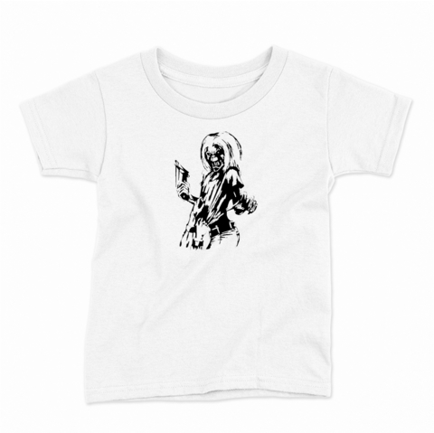 Remera Infantil Manga Corta IRON MAIDEN 03