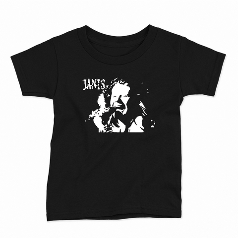 Remera Infantil Manga Corta JANIS JOPLIN 01