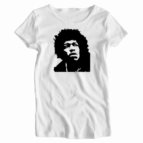Remera Mujer Manga Corta JIMI HENDRIX 03