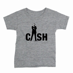 Remera Infantil Manga Corta JOHNNY CASH 01 - comprar online