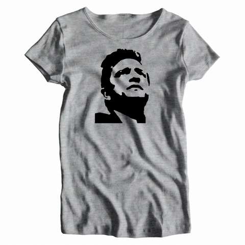 Remera Mujer Manga Corta JOHNNY CASH 02